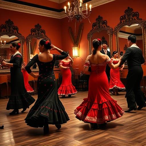 Clase de flamenco en Granada