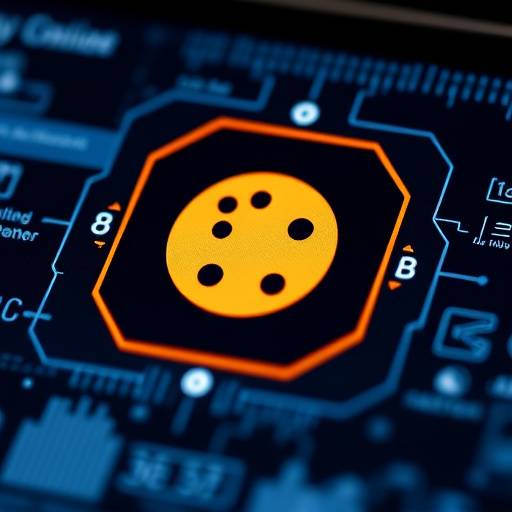Icono de cookie digital en una pantalla